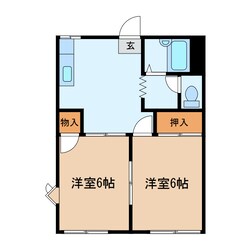 メイプル赤坂の物件間取画像